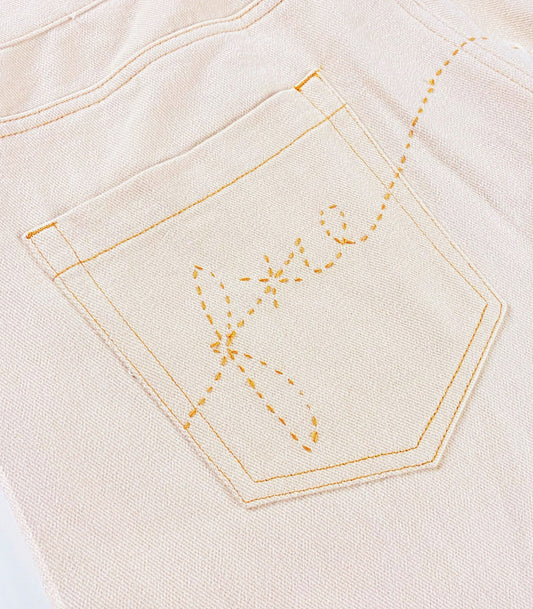 W*sp Shorts Creme Brown