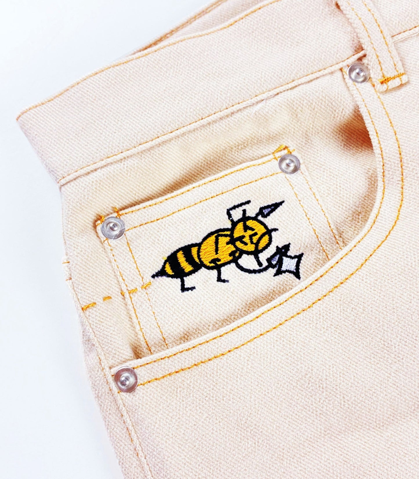 W*sp Shorts Creme Brown