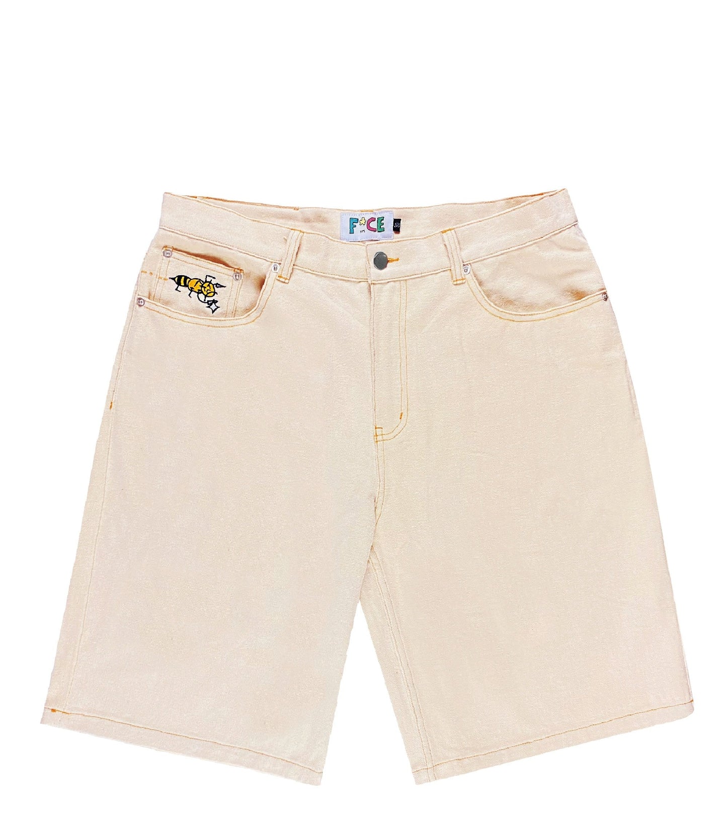 W*sp Shorts Creme Brown